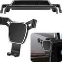 Car Phone Holder Center Console Organizer For Chevy Suburban 2021-2024, Tahoe 2021-2024, GMC Yukon 2021-2024 SLE, SLT, AT4 Not fit Denali & Denali Ultimate. Auto Accessories Interior Screen Mount case