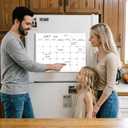 Magnetic Calendar for Refrigerator 2026-2027, 18 Monthly Magnet Fridge Calendar July 2026 to December 2027, 14x11 inch, Easy Planning