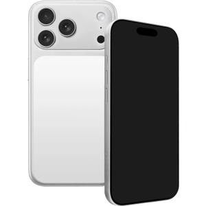 Fake Phone Dummy PropPhone, BlackScreen Decoy PhonePear PhoneNon-Working Phone17Air 17Pro Max, DisplayPhone Look Like Real Phonepro max 17 (17ProMax,White,Black Screen) Prop Mobile Phone