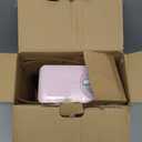 CHULUX Mini Coffee Maker for K Capsule, Single Serve Coffee Maker for One Cup Americano, Lightweight Pod Coffee Machine, Dusty Rose