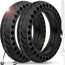 BANGTING 2PCS 8.5x2 inches Solid Tires for Electric Scooter, 8 1/2 x2 Tire for Gotrax GXL V2 / XR/APEX, 50/75-6.1 Tire Replacement for Xiaomi Pro 2 / M365 / 1S and All 8.5'' Scooter Tires