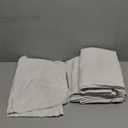 Cotton Rich Pillow Case 5 Pack, Solid Pillow Covers, Everyday Comfort Basics, Bedding Essentials, Bed Accents, Set of 5, 60"x50", White