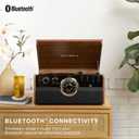 Victrola Empire - Wood 6-in-1 Bluetooth Record Player - Walnut