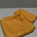 OWENIE Furman Gold Sheer Curtains 84 inches Long for Bedroom Living Room 2 Panels Set, Jacquard Clip Light Filtering Semi Sheer Curtains Rod Pocket Window Drapes, 2 Pcs Each 40 W 84 L