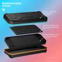 Hosanwell Longest Durable Travel Carrying Case for Switch 2 2025,2 Screen Protector,Hard Carrying Case with 12 Game Cards,Black [nintendo_switch_2]