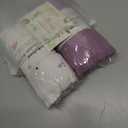 LifeTree Baby Swaddle Blankets, Boys Girls Muslin Swaddling Wrap Receiving Blanket for Newborn, 70% Viscose from Bamboo and 30% Cotton, Large 47" x 47", Flower and Mauve Pattern