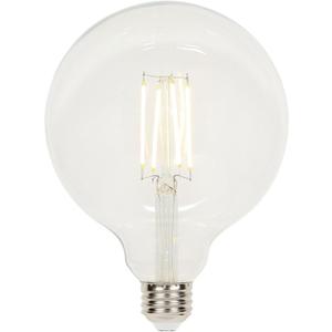 Westinghouse 5317500 6.5 Watt (60 Watt Equivalent) G40 Dimmable Clear Filament LED Light Bulb, Medium Base
