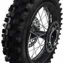 16 "Rear Wheel Rim Tire Assembly for Dirt Bike 90/100-16 15mm axle Rear Wheel Rim Tire Fits 50cc-125cc dirt bike TTR SSR CRF Apollo Includes brake disc and sprocket