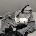 Hooded Donkey Costume for Adult, Gray Donkey Jumpsuit, Farm Animal Costume Halloween Cosplay Outfit (Large, Grey)