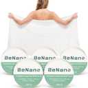 Benano Premium Compressed Towel Tablets Disposable Towel 55.1 in x 27.5 in Large Bath Towel Travel Towel Reusable for Hotel Camping Sports Hiking Beach Swimming Vacation (55.1" x 27.5" (5 Pack))