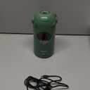 AFMAT Electric Pencil Sharpener, Fully Automatic Pencil Sharpener for Classroom, Robot Sharpeners for 7-11.5mm No.2/Jumbo/Colored Pencils, Auto in & Out, Rechargeable & Cordess, Hands-Free, PSX5,Green