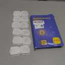 GIOTOHUN Cat Water Fountain Filter Replacement: 12 Cat Fountain Filter - 12 Pet Fountain Filter - 6 Carbon Filters & 6 Foam Filters - Suitable for GIOTOHUN Stainless Steel Cat Fountain S11