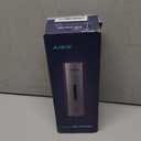 AIKE EasyPush Liquid Wall Mount Soap Dispenser,11.8 fl.oz. for Commercial and Home(White)