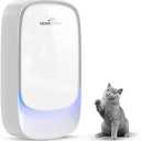 Air Ionizers, Plug in Negative Ion Air Purifier, Pet Odor Eliminator for Dogs/Cats, Ozone Free Quiet Air Freshener for Small Spaces/Cat Litter Room, Kitchen, Smoke Dust, Mini Air Cleaner