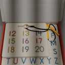 GAMENOTE Double Sided Magnetic Letter & Number Board Set  Alphabet & Numbers Tracing Board for Toddlers, ABC Uppercase & Lowercase Practicing, Math Learning, Educational Toys for Kids