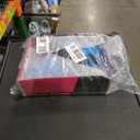 brooman Kids Firm Ground Soccer Cleats Boys Girls Athletic Outdoor Football Shoes (13 Little Kid, Black Blue)