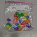 40pcs Mini Plastic Raffle for Party Games Crafts Carnival Activities and Lottery Drawings Hollow and Openable Design Colors