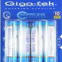Giga-tek Industrial Alkaline Battery - D Size (LR20) - Long Lasting Batteries Pack of 2.