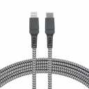 CELLCandy® Braided Apple Lightning Cable - Grey,