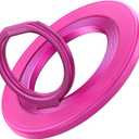 SYNCWIRE Magnetic Phone Ring Holder for MagSafe, 360 Rotation Cell Phone Grip Stand Finger Ring Kickstand Two-Sided Magnet Compatible with iPhone 17 Pro Max 16 15 14 13 12 MagSafe Accessories