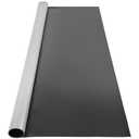 VEVOR Dance Floor Roll 6.6x9.8ft, 0.06in Thick PVC Vinyl Dance Floor Mat, Black/Grey Reversible Non-Slip Dance Practice Floor for Ballet & Jazz Pop Lyrical Style