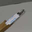 Tension Rod 24-48Inch Black Curtain Rods for Windows Spring Adjustable Curtain Rod no Drilling Tension Curtain Rods for Window,Doorway,Closets