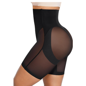 SHAPELLX Plus Size Shapewear Tummy Control Butt Lifting Shorts Faja Body Shaper Plus Size Waist Trainer Shapewear for Women Black, Size: 6X-Large