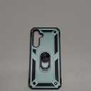 Korecase Phone Case for Samsung Galaxy A55 5G,Rotated Ring Kickstand Military-Grade Shockproof Protective Cover -Alpine Green