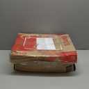 Mayfair Bennett Toilet Seat with Brushed Gold Hinges, Slow Close Wood Seat, Secure Metal Hinges, Easy Install, Made in USA, Round, White