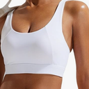 RUNNING GIRL High Impact Sports Bras for Women, High Support Running Strappy Women's Sports Bra with Sewn in Pads Size L