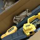 4-in-1 Cordless Pole Saw & Electric Pruning Shears for DeWalt 20V Battery, 8 Inch Brushless Mini Chainsaw with Extension Pole, 15 Ft Reach, Auto Oiling, for Tree Trimmer Branch Cutter(NO Battery)