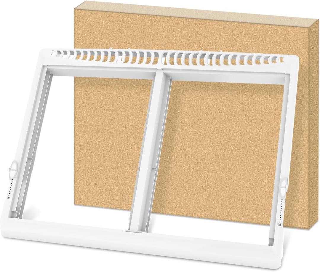 Upgraded 240364787 Crisper Pan Cover Frame for Frigidaire Refrigerator Crisper Drawer Cover Shelf Frame Replacement 216979402, 240364747, 240364778, 240364794, 1512532 for Crosley Drawer Cover Part
