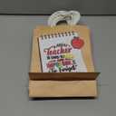 Kolldenn 24 Pcs Teacher Appreciation Gift Bags with Ribbon Thank You Teacher Kraft Paper Gift Bag 10.63'' x 8.27'' x 4.33'' with Handle for Graduation Retirement Appreciation Day End of School Year