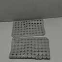 Bligli Sink Mat Protectors for Stainless Steel/Ceramic Sinks, 2 Pack 15.7x11.8 inches PVC, Durable and Fast Draining (Solid Grey)