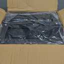 SPORT BEATS Stadium Seats with Back Support Bleacher Chairs with Back and Cushion Thick Padded Bleacher Seats Includes Shoulder Strap Black 2pcs Standard