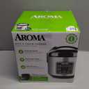 AROMA Digital Rice Cooker, 4-Cup (Uncooked) / 8-Cup (Cooked), Steamer, Grain Cooker, Multicooker, 2 Qt, Stainless Steel Exterior, ARC-914SBD