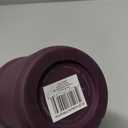 REDUCE Chiller Vacuum Insulated 40 oz Tumbler with Spill-Proof Silicone Straw - Sustainable Tritan Renew Lid with Water Intake Markers - Soft Sit Base Travel Mug - Dishwasher Safe - Midnight Plum