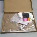 LumiBoard LED Drawing Board for Kids, 13.7"x10" Light Up Acrylic Dry Erase Led Note Board with Colors, Doodle Glow Board with Stand, Magic Drawing Tablet as Christmas & Birthday Gifts for Girls Boys