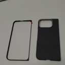 JUESHITUO for Google Pixel 10 Pro Fold Case, [Ultra Slim & Light] [600D Aramid Fiber] [Fit for MagSafe] Minimalist Carbon Fiber Textures -Less Touch Feeling, Sturdy Magnetic Thin Cover Black