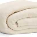 Jennifer Adams Ultra-Plush Blanket King/California King, Soft and Lightweight Cloud Bed Blankets (Ivory)