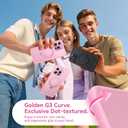 360 Spin Magnetic Stand for iPhone 16 Pro Case, Fit for MagSafe, All Around 4X Military-Grade Protection, Full Camera Protection, Anti-Slip Slim Phone Cover for iPhone 16 Pro 6.9", Chalk Pink