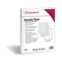 DocuGard Medical Security Papers, 24 lb Bond Weight, 8.5 x 11, Green, 500/Ream