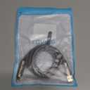 RAVIAD 240W 4 in 1 Charging Cable 4FT, Chubby USB A/C to C/L Multi Charger Cable with RGB LED Light Compatible with iPhone 16 15 14 Pro Max/Plus/Samsung USB C to C Multi Charging Cable for All Devices