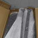 Side Table Sofa Tray for Couch Heavy Metal Base Swivel/Adjustable Height, Sofa Bed Bathroom Study TV Tray C Shaped End Table Nature