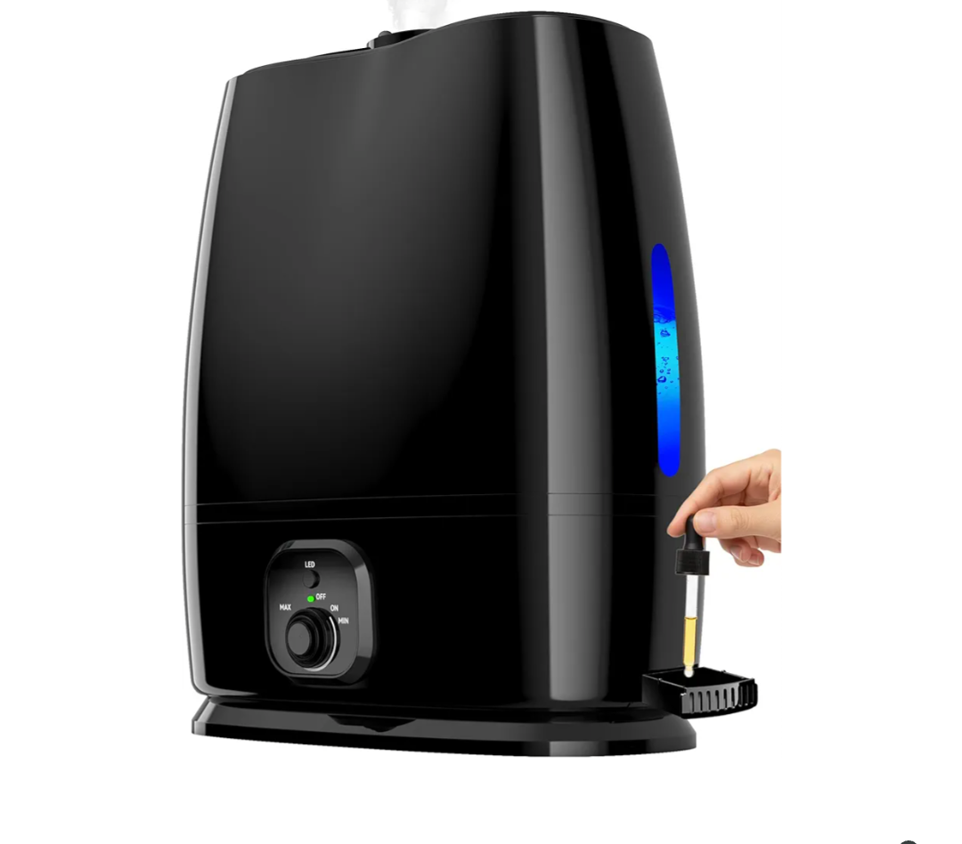 Everlasting Comfort 6L Humidifiers for Bedroom, Quiet 50HR Runtime No-Filter Supersized Cool Mist Humidifier Large Room for Whole House, Plants, Baby Nursery, Allergies, Dry Skin, Congestion, Indoor