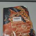 Halloween Table Runner Embroidered Spooky Orange Black Cat 54 Inches Long Ghost Spider Web Pumpkin Coffee Dining Table Runner for Party Holiday