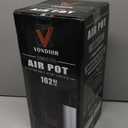 Coffee Carafe for Keeping Hot - 102oz/3L Airpot Coffee Dispenser with Pump - Insulated Stainless Steel Hot Beverage Dispenser for Parties - Thermal Carafe for Hot Drinks Water Tea Chocolate