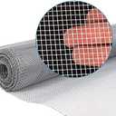 AMAGABELI GARDEN & HOME 36in x 50ft 1/8 inch Hardware Cloth 27 Gauge Galvanized Steel Chicken Wire Mesh Roll Fence Mesh for Bee Screen Plant Supports Poultry Netting Square Snake Fencing Gopher