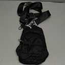 Water Bottle Holder with Strap Water Bottle Carrier Bag Quilted Puffer Hydrobag Sling Purse Crossbody Bags for Women (Black)