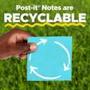 Post-it Super Sticky Notes Value Pack, 24 Pads, Convenient School Bus Carry and Storage Case, 2X The Sticking Power, 3x3 in, Bright Colors (Orange, Pink, Blue, Green, Yellow), Recyclable (654-24SSBUS)